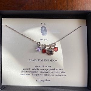 B.U. Be You “Reach for the Moon” Necklace